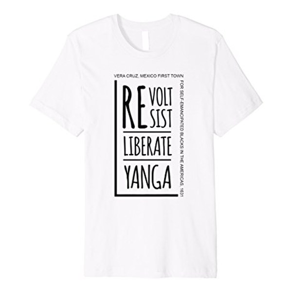 Yanga T-shirt by REBELDES AfroChicano Press